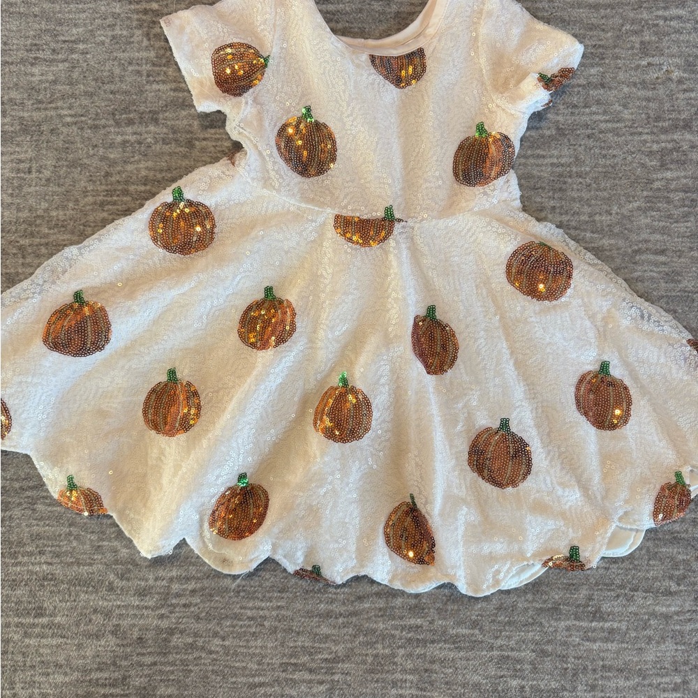 Sparkle in Pink Sequin Pumpkin Dress
